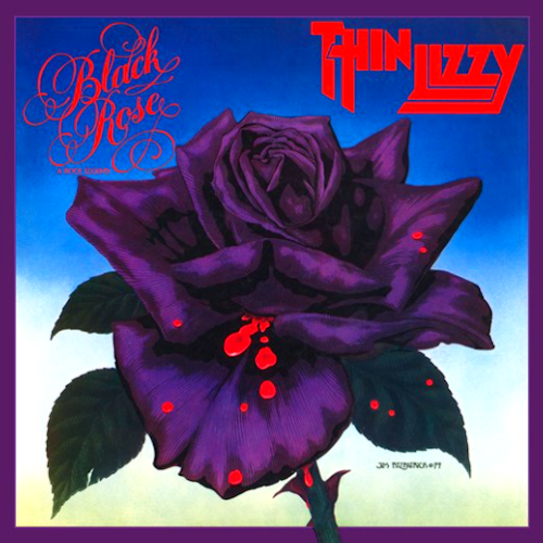 Thin Lizzy black rose