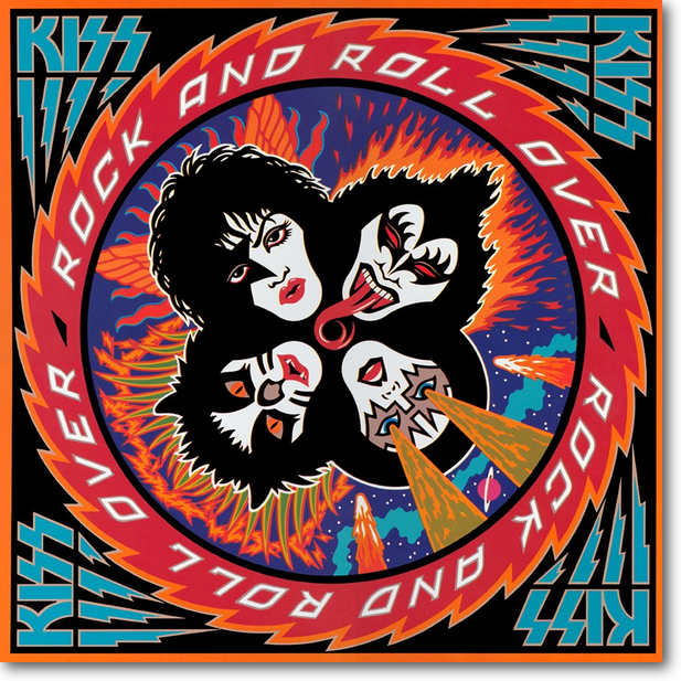 Kiss rock and roll over